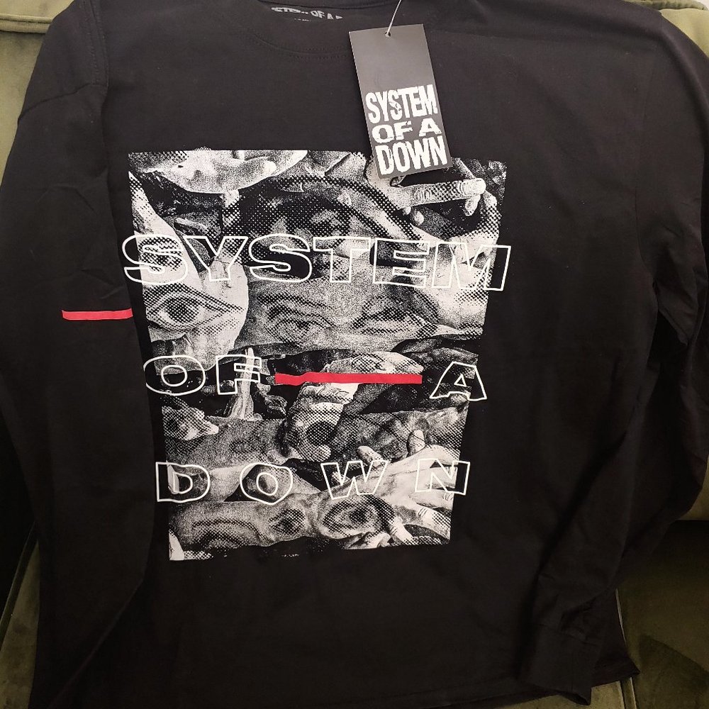 System of a Down Long Sleeve Shirt - Size Large - NWT